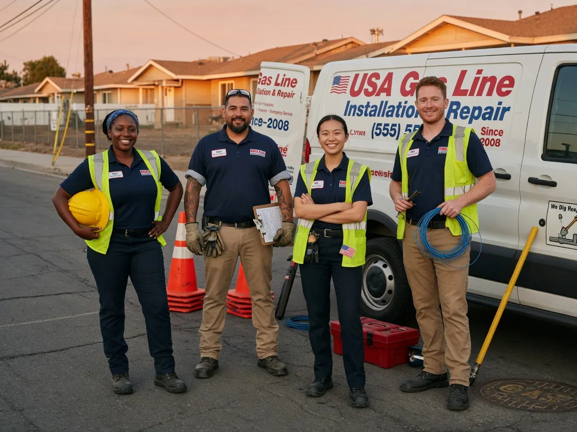 Gas Line Installation company in Lindside, WV
